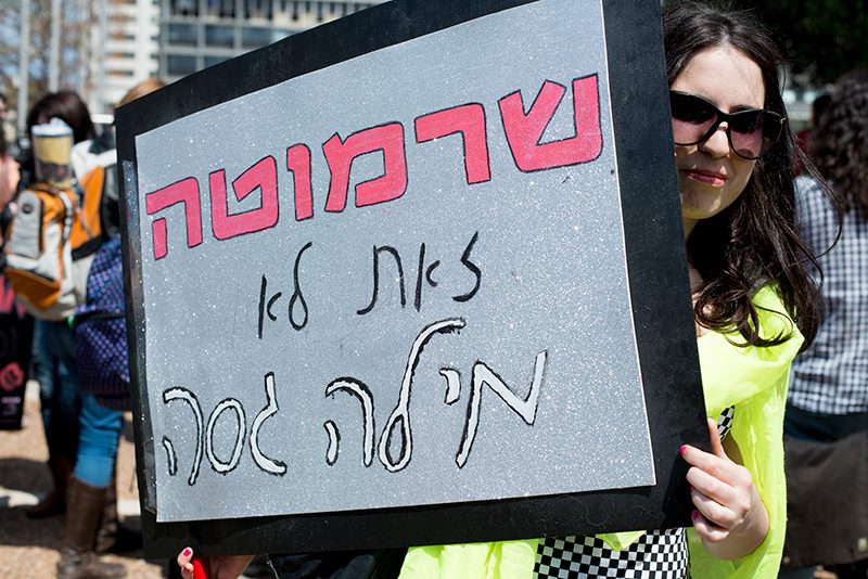 טל רימון בצעדת השרמוטות 2013